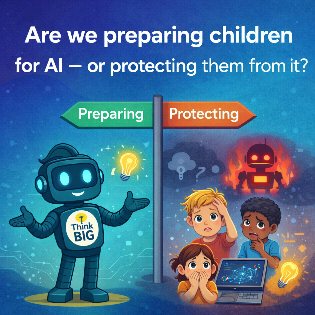 Are we preparing children for AI or protecting them from it?