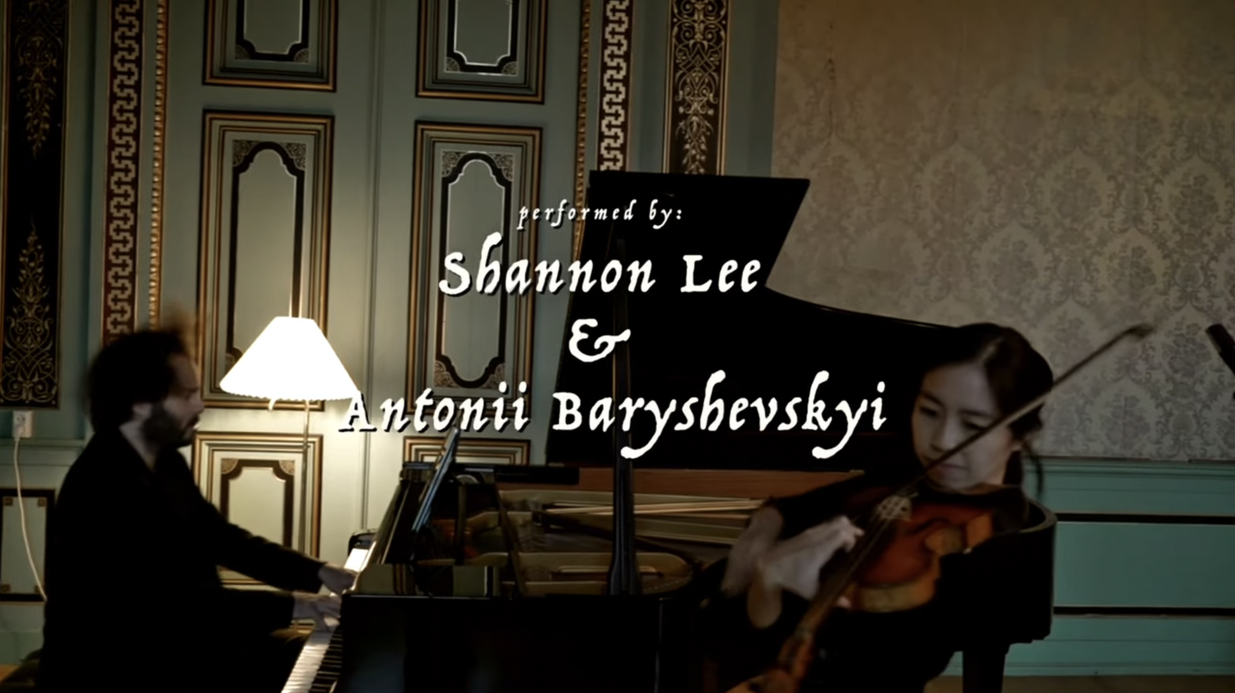 New video: Maxim Shalygin 'KAYA' with Shannon Lee (violin) &amp; Antonii Baryshevskyi (piano)