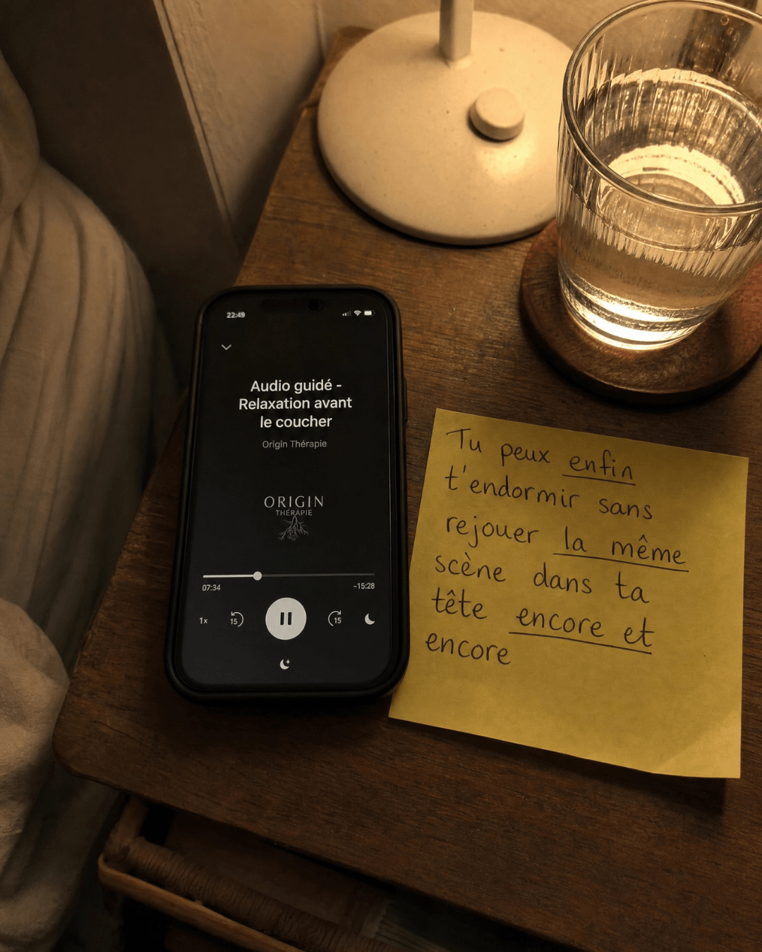Audio de redescente émotionnel
