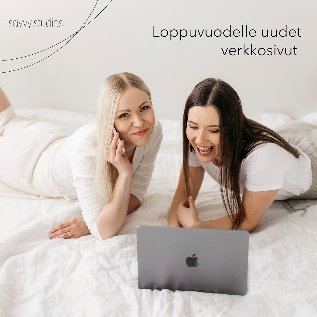 Loppuvuodelle uudet verkkosivut 💫

Onko yrityksesi verkkosivut p&auml;ivityksen tarpeessa, vai suunnitteletko kokonaan uusia sivuja? Nyt sinulla on mahdollisuus saada laadukkaat ja tyylikk&auml;&auml;t verkkosivut viel&auml; loppuvuodeksi!✨

Toimi n