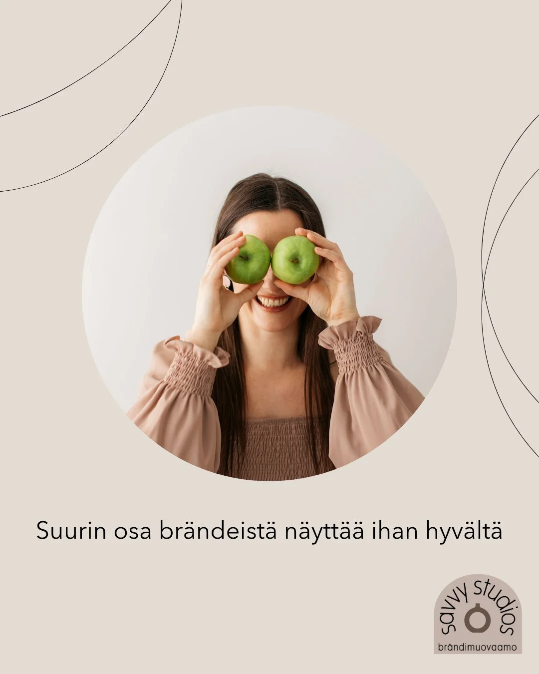 Suurin osa br&auml;ndeist&auml; n&auml;ytt&auml;&auml; ihan hyv&auml;lt&auml;, mutta riitt&auml;&auml;k&ouml; ihan hyv&auml; sulle? ⁠
⁠
Meille ihan hyv&auml; ei riit&auml;.⁠
⁠
Kun haluat br&auml;ndin, joka ei huku massaan⁠
👉💌 hello@saavystudios.fi⁠
