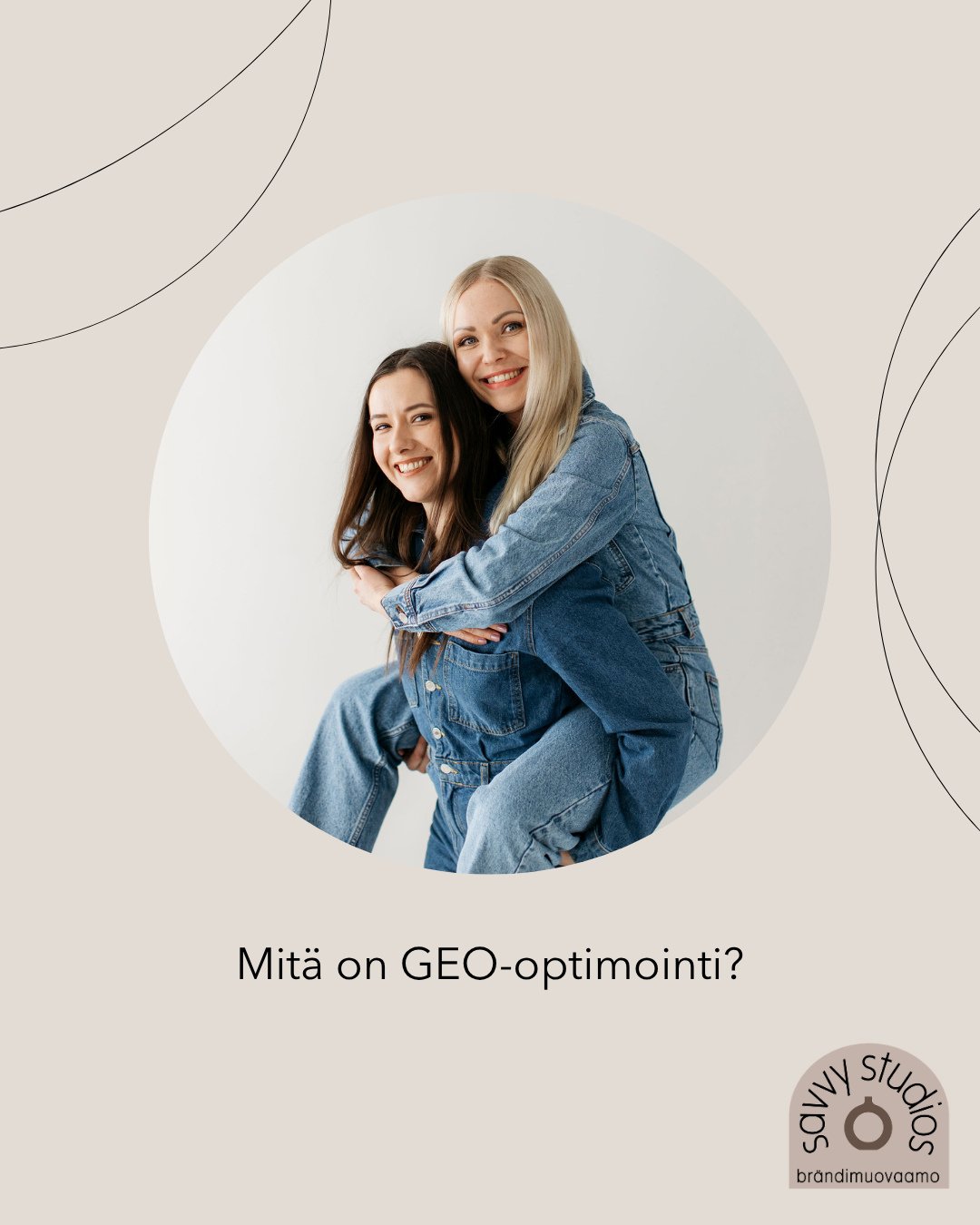 Mit&auml; on GEO-optimointi?⁠
⁠
GEO (Generative Engine Optimization) tarkoittaa verkkon&auml;kyvyyden optimointia teko&auml;lyhakuja varten. Kun ihmiset kysyv&auml;t ChatGPT&auml;, Google AI tai Bingilt&auml; suosituksia, teko&auml;ly valitsee vastau