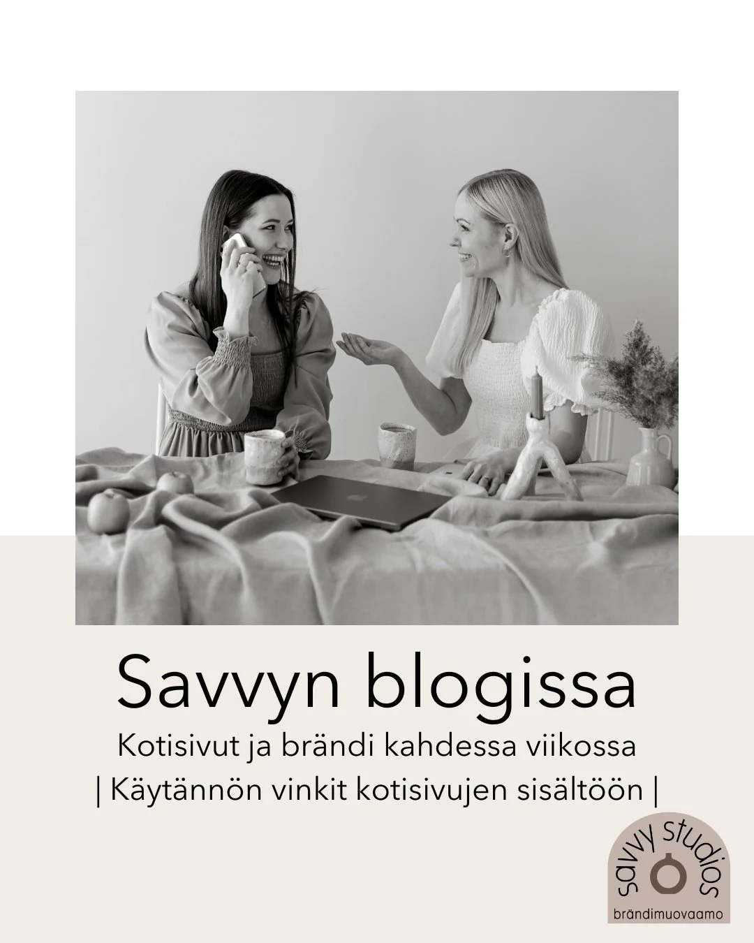 Kotisivuprojektit venyv&auml;t harvoin teknisten ongelmien takia. ⁠
⁠
Yleisin syy on siin&auml;, ett&auml; suunta ei ole selv&auml;. Tuloksena on projekti, joka venyy ja sivut, jotka eiv&auml;t oikein puhuttele.⁠
⁠
Me laitetaan k&auml;det saveen eri 