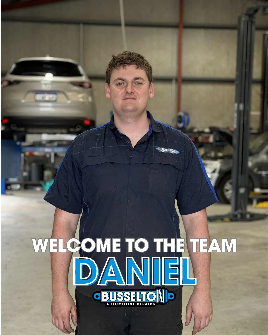 ⭐New Team Member!!⭐

We are super excited to welcome the newest member to our team.

Introducing - Daniel. 

Daniel has just moved down to Busselton to start a new chapter in his life with his partner. 

It may have taken us a long time to hire a new