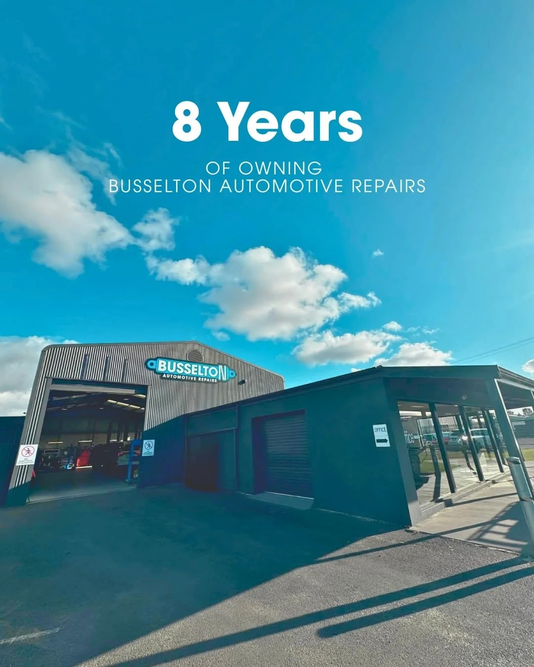 8 years of Busselton Automotive Repairs 🩵

When we started this business at 23 &amp; 25 years old, we honestly had no idea what owning a business would really look like.

We just knew we wanted to build something of our own - a mechanical workshop p