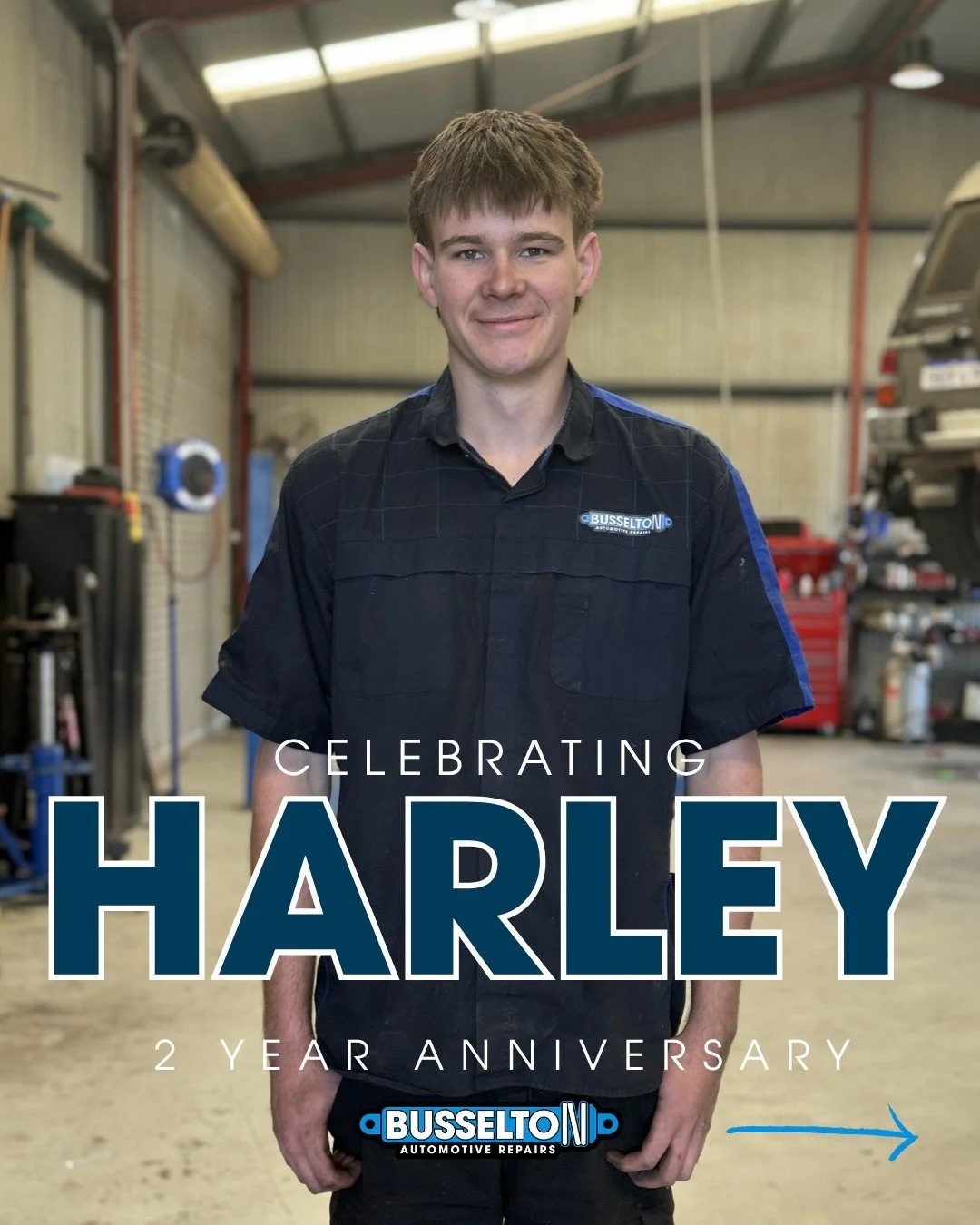 ⭐Harley 2 Years with us⭐

It is a pleasure to have you on our team Harley. 

We love watching you grow, and always striving to be better and more skilled. 

Thank you for always being a team player. We appreciate you!

The BAR Fam 💙