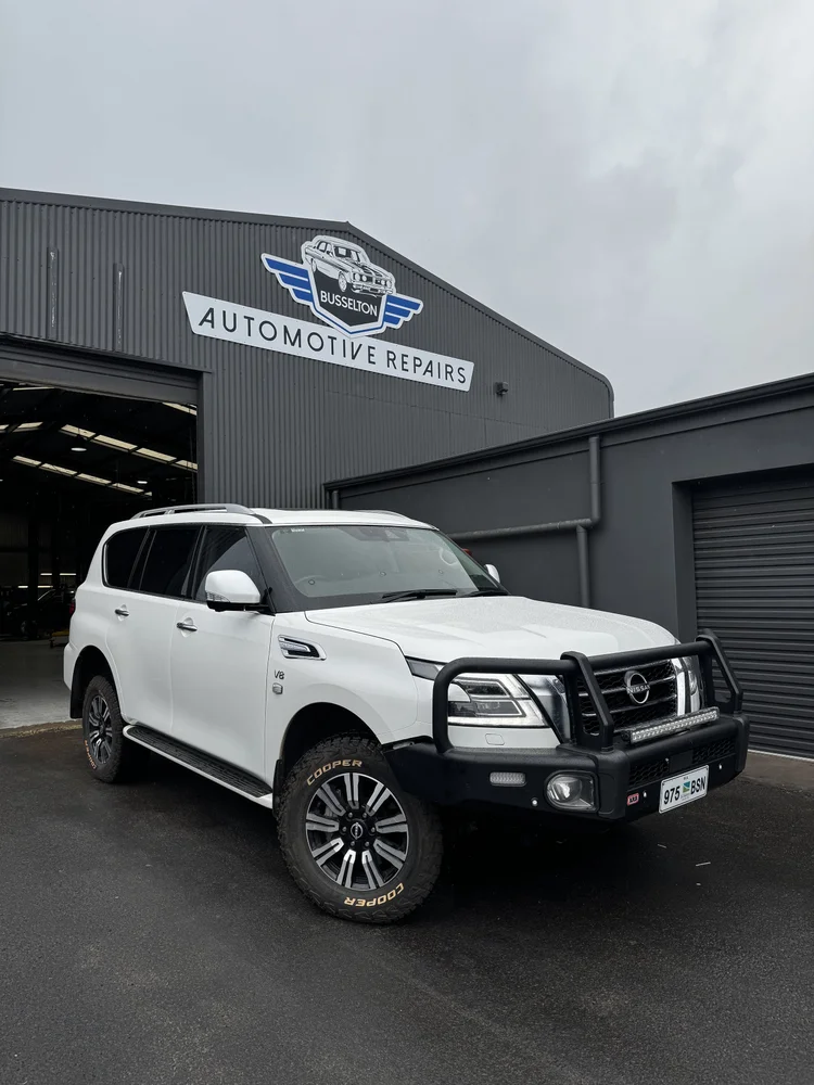 Nissan Patrol Y62 GVM upgrade at Busselton Auto Repairs