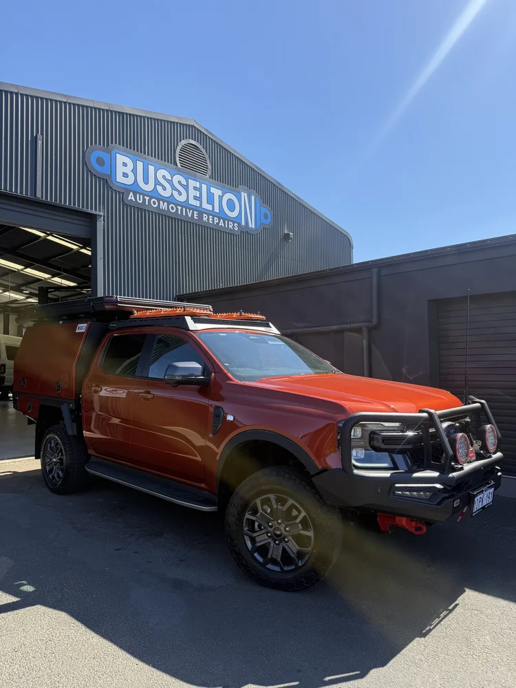 Ford Ranger GVM upgrade at Busselton Auto Repairs