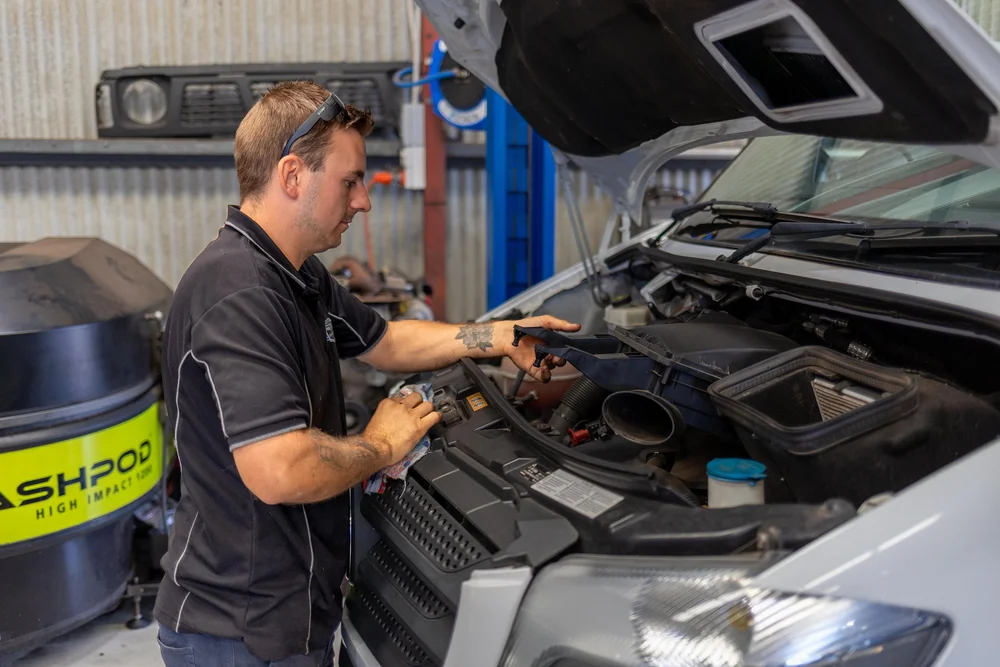Busselton Auto Repairs technician at work