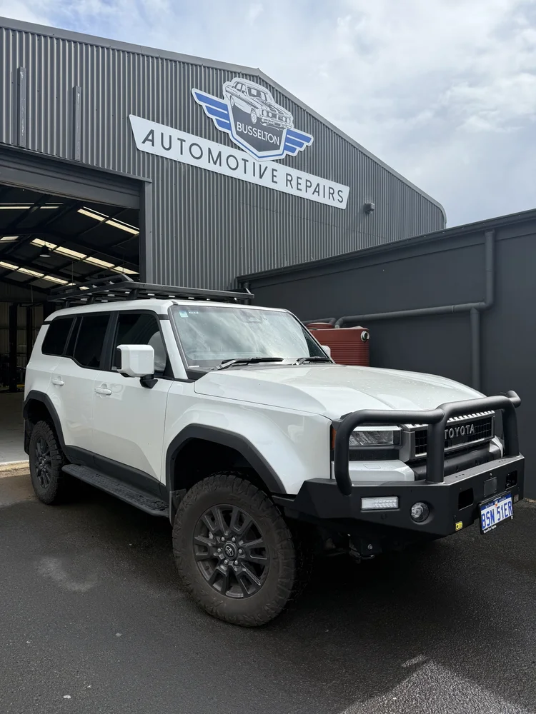 Toyota Prado 250 Series GVM upgrade at Busselton Auto Repairs