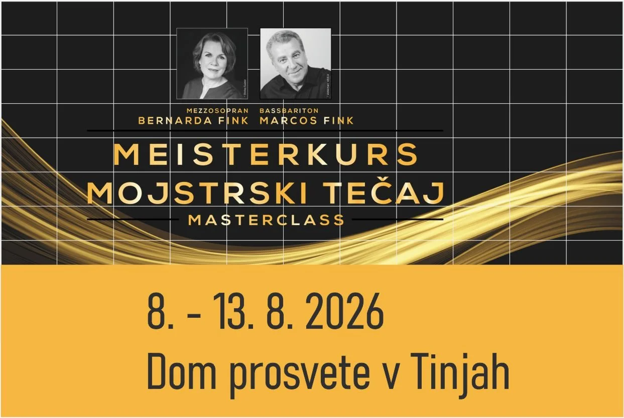 Masterclass - Mojstrski tečaj -&nbsp; z Bernardo in Marcusom Fink