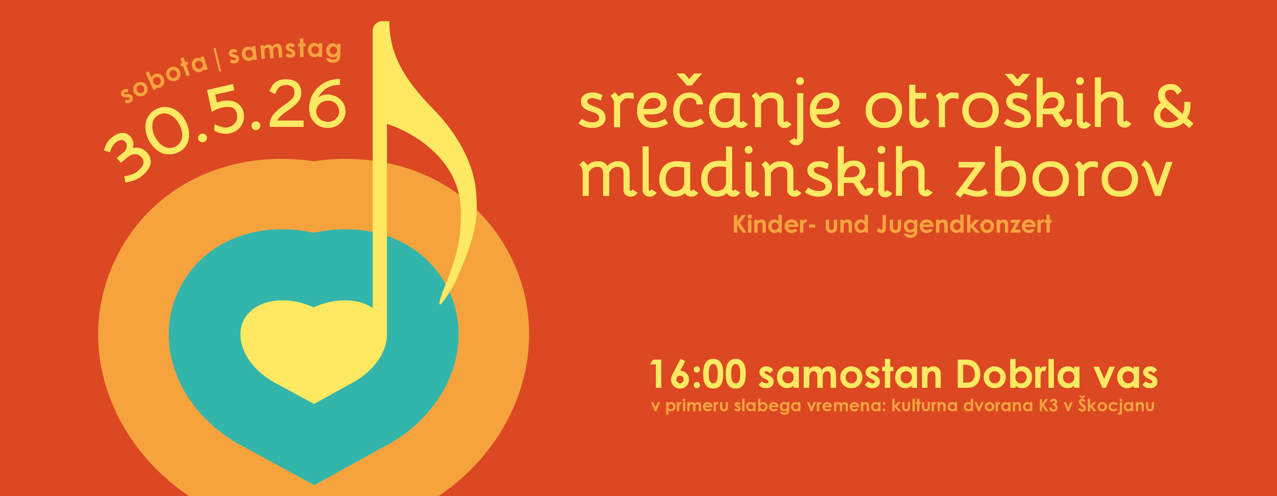 Srečanje otroških &amp; mladinskih zborov