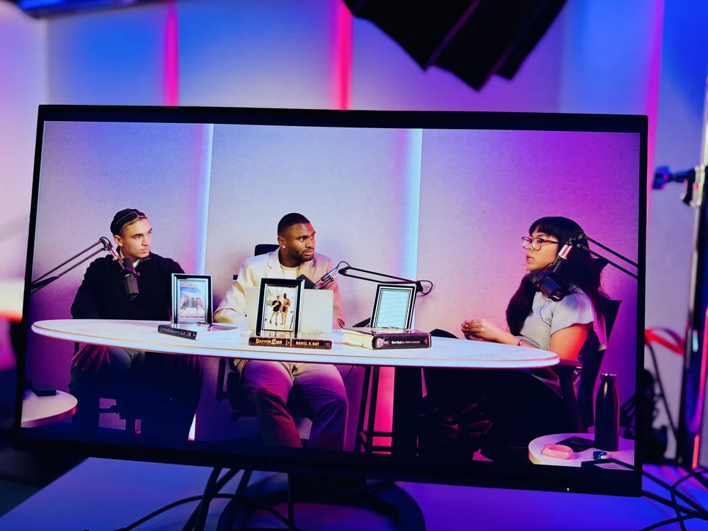 The Newsroom studio at The Factory London