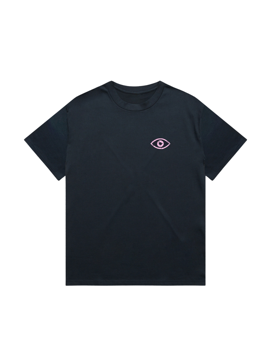 Potential Has No Label T-Shirt — Navy & Pink