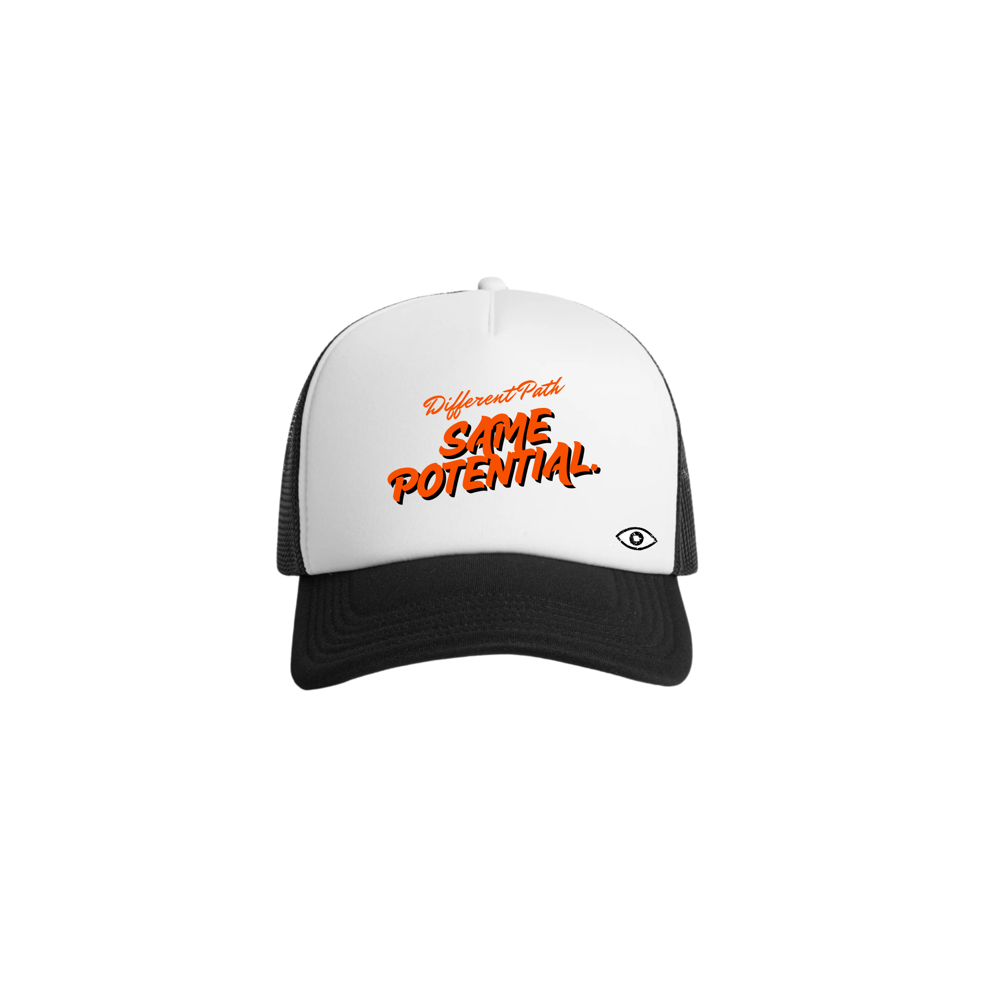 Different Path, Same Potential Cap — White & Red