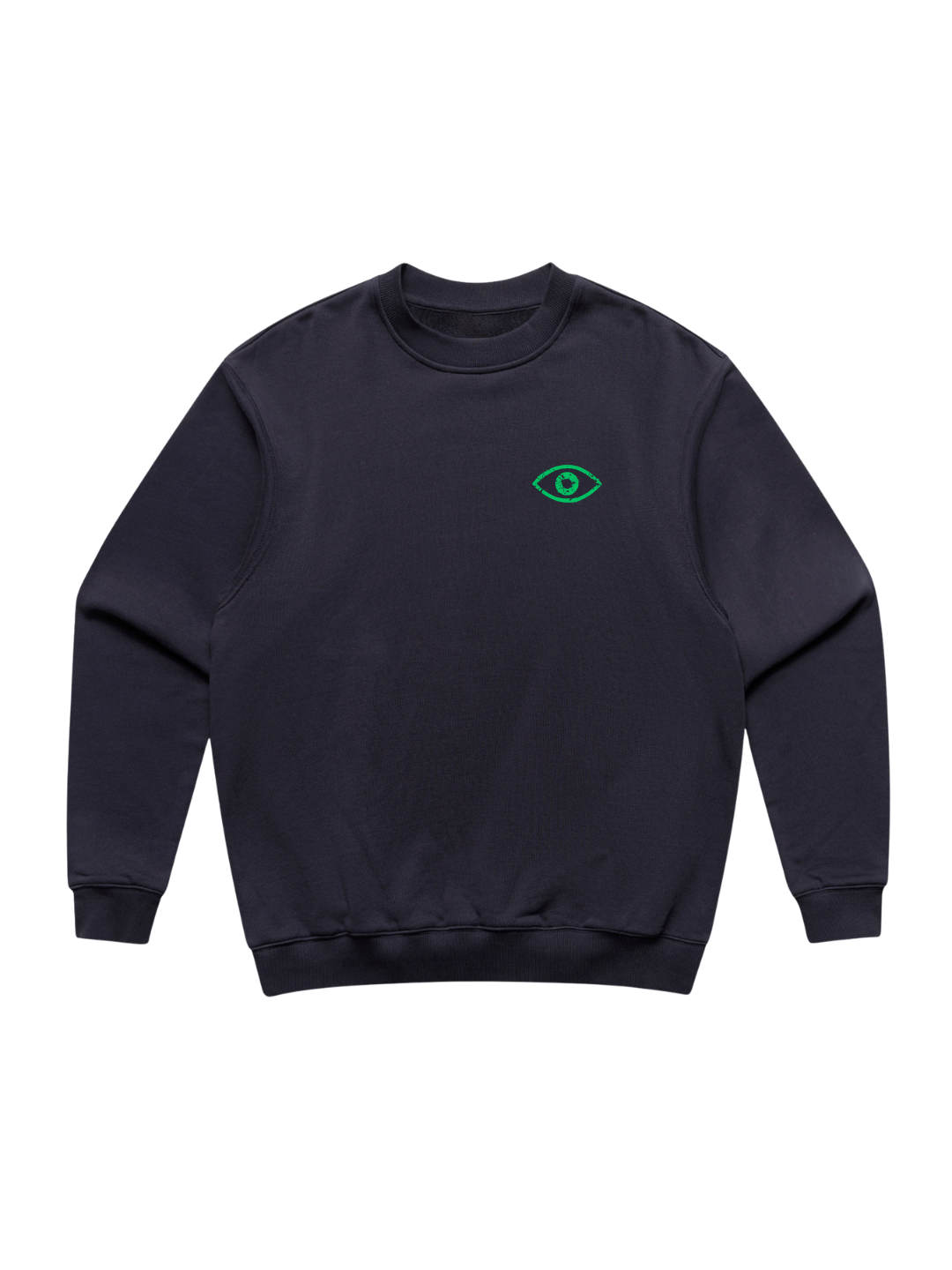 Potential Has No Label Sweatshirt — Navy & Green