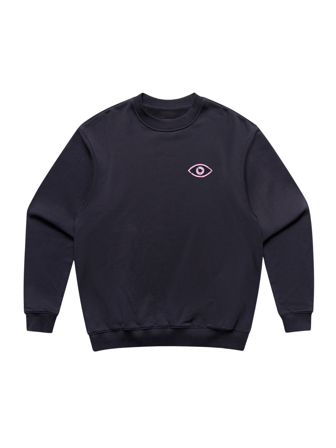 Potential Has No Label Sweatshirt — Navy & Pink