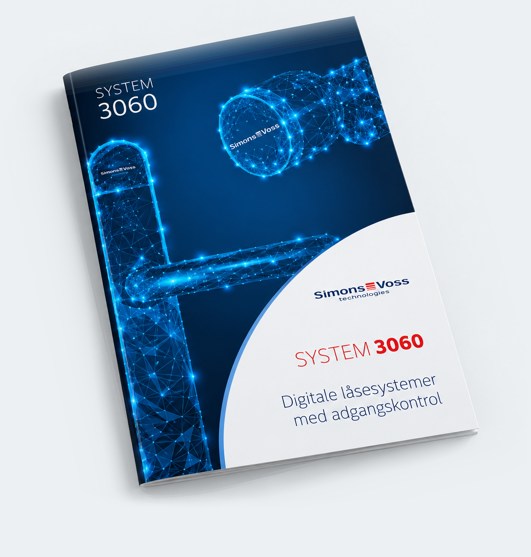 SimonsVoss System 3060 brochure om digitale låsesystemer med adgangskontrol