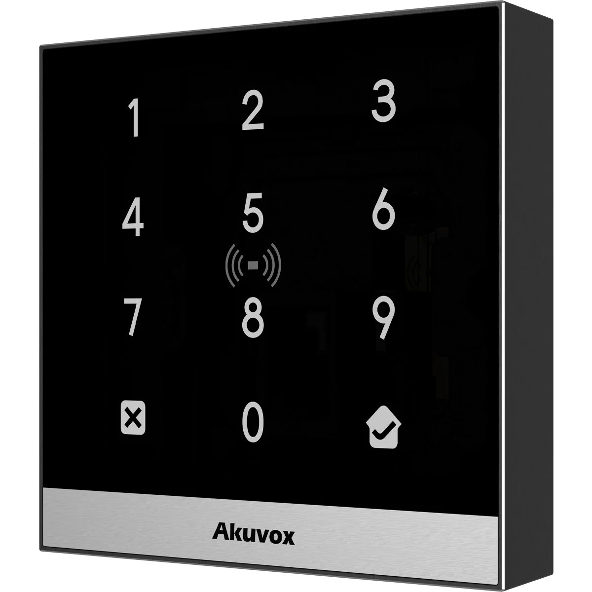Akuvox A02 kortlæser med touch-tastatur til adgangskontrol