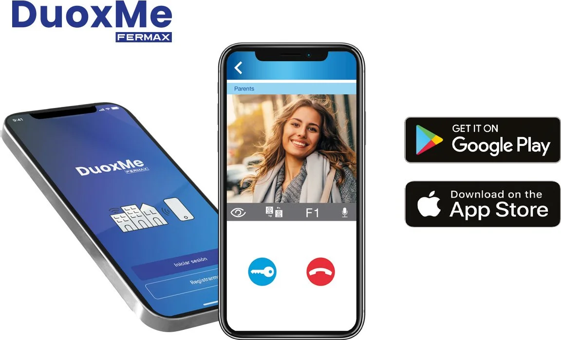 Fermax DuoxMe app til viderestilling af dørkald til smartphone