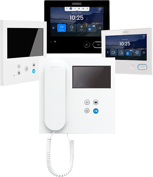 Fermax Iris og VEO svarmonitorer til DUOX PLUS