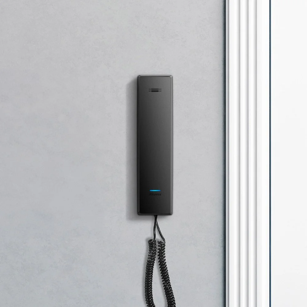 Enkel og diskret SIP-baseret S560 svartelefon.