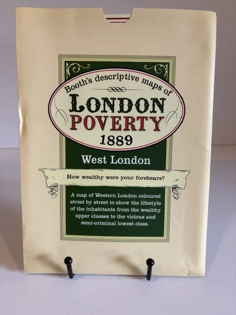 Booth's Descriptive Maps of London Poverty 1889 - West London