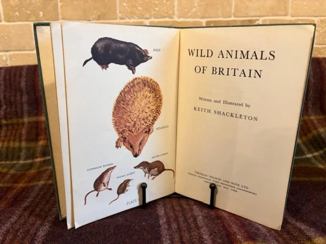 Wild Animals of Britain - Keith Shackleton (1959 - First Edition)