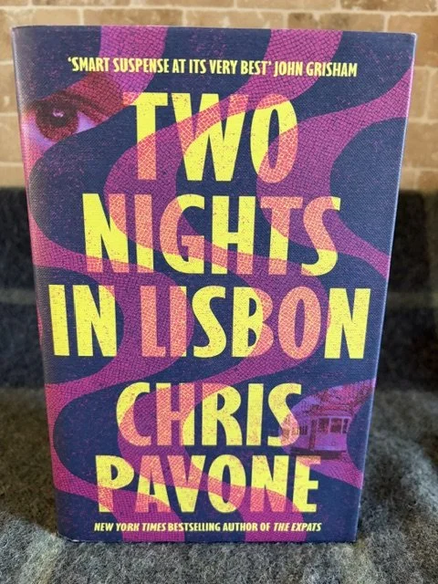 Two Nights in Lisbon - Chris Pavone (2022 - First Edition) - SPRAYED EDGE