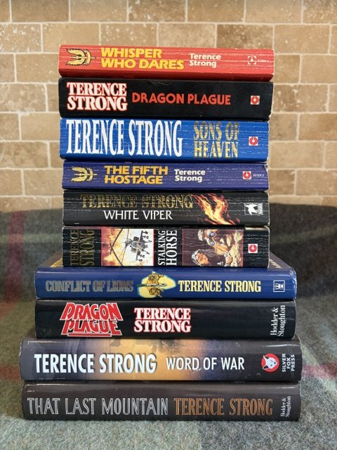 10 x Terence Strong Book Bundle (Vintage/Signed/First Edition/Hardback)