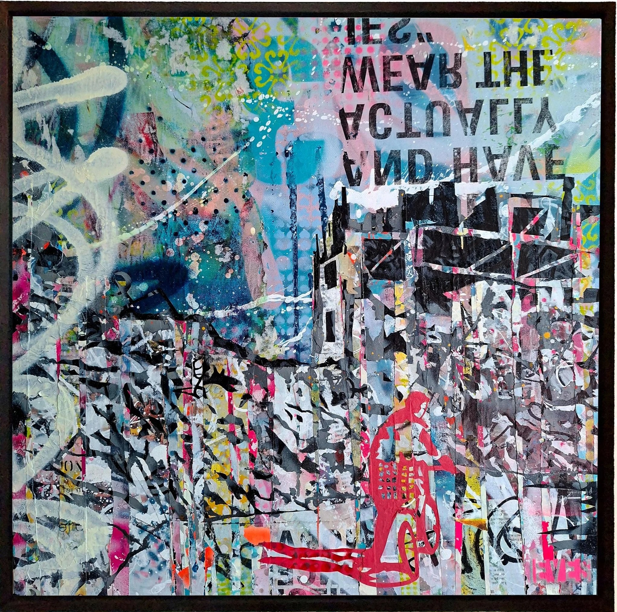 NOT 3
Spray Paint, mixed media on canvas.
50cm x 50cm
Jan 2025
£450.00