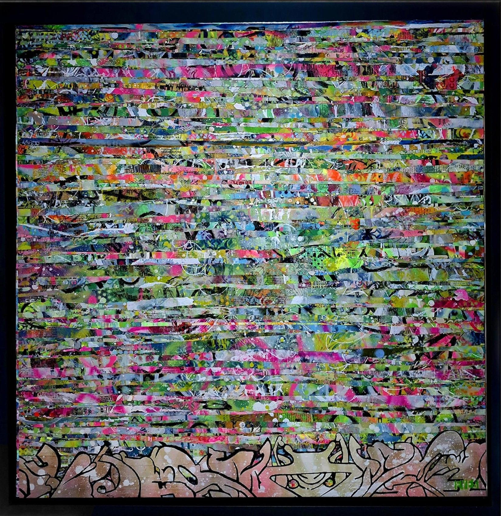 KPOP
Spray Paint, mixed media on canvas.
100cm x 100cm
Sept 2025
£1000.00