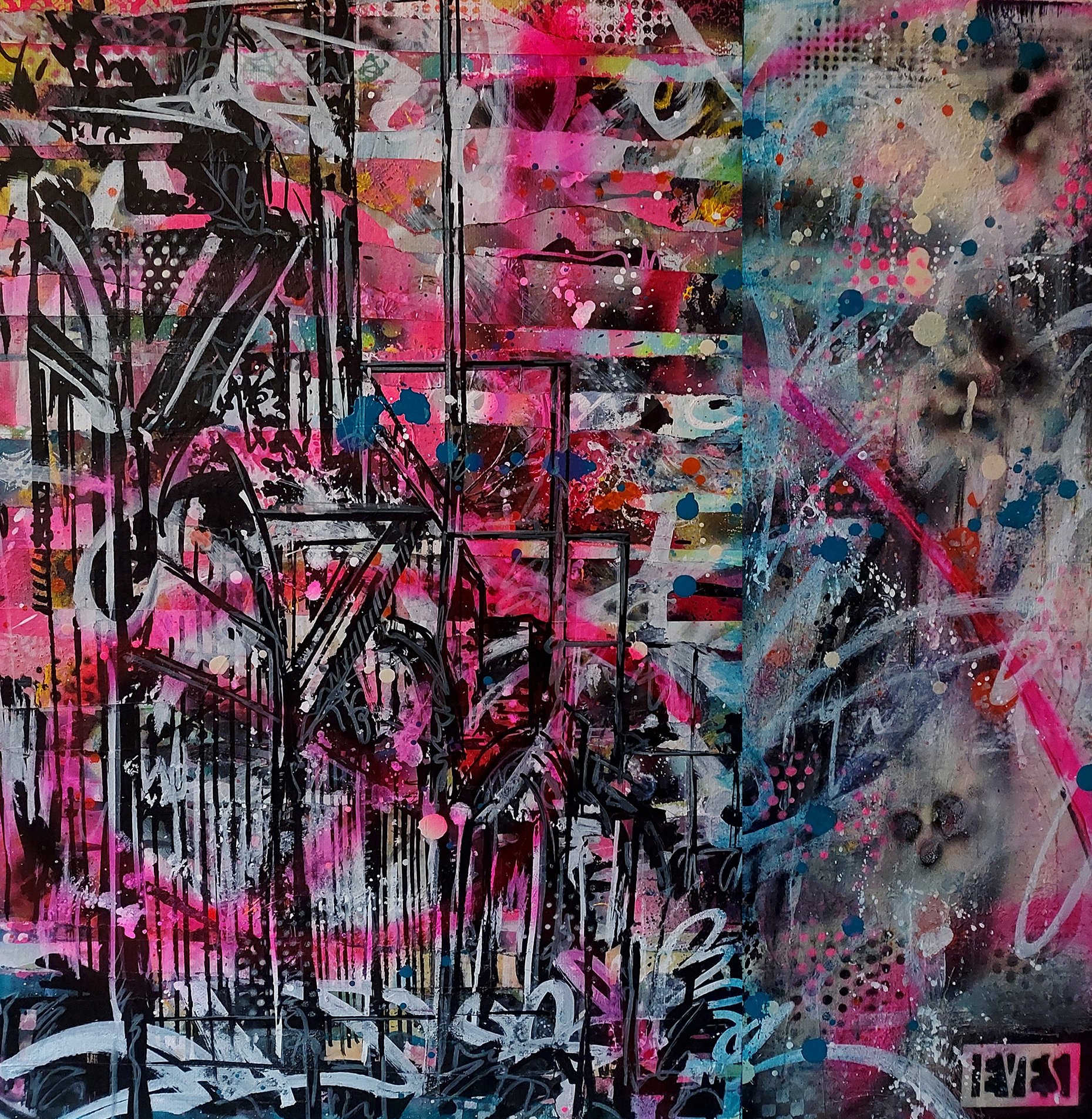 Bridge to Nowhere
Acrylic, Spray paint on Canvas
50cm x 50cm
Unavailable