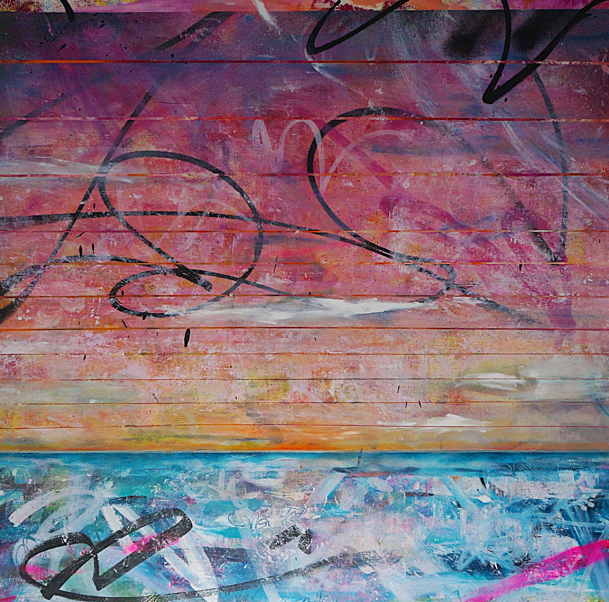Beach Life II
70cm x 70cm
Acrylic Spray Paint on Canvas
£600.00
Available through Little Van Gogh