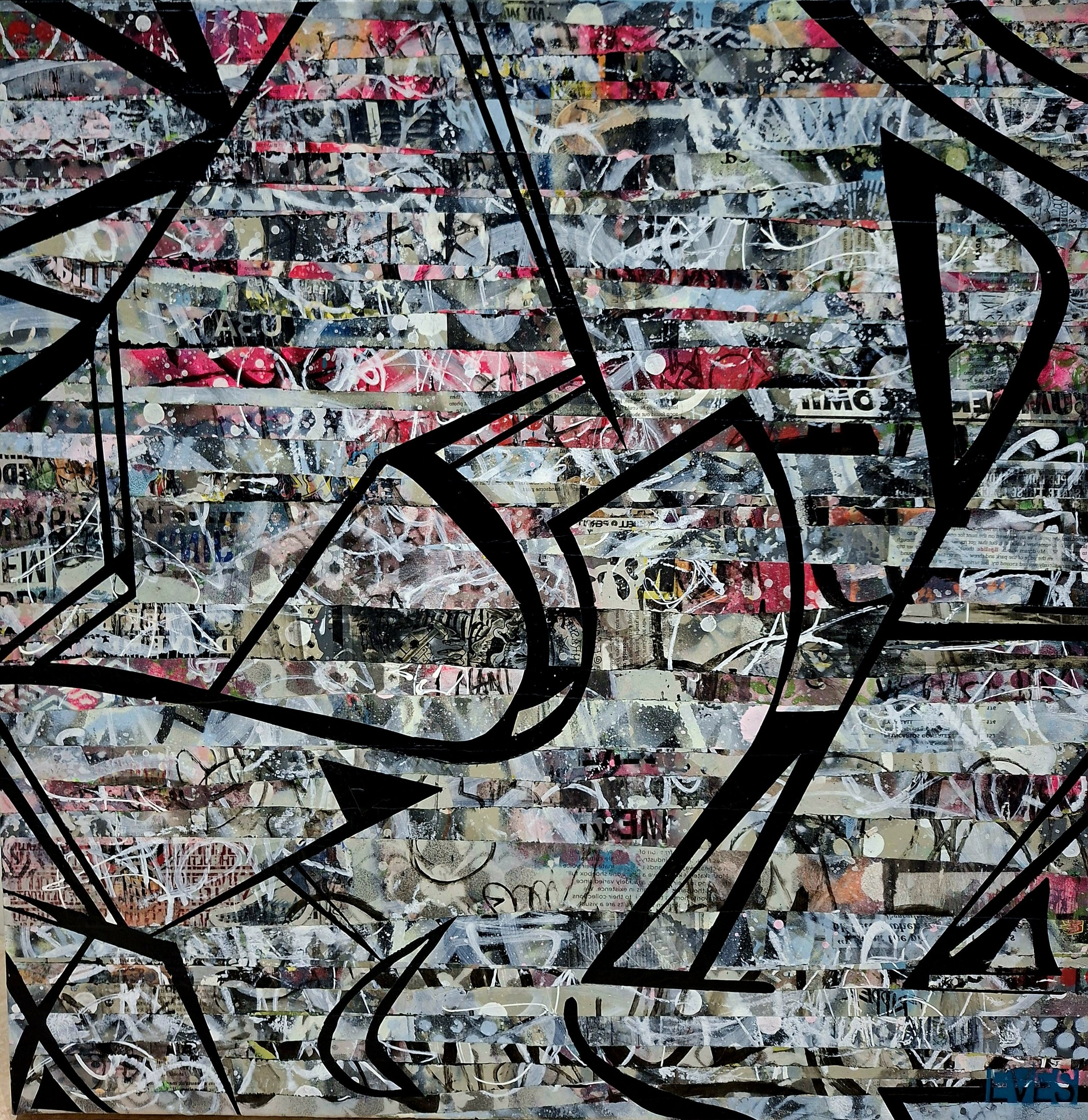 Black Betty
Spray Paint on Canvas
61cm x 61cm
(Released July)
£750.00