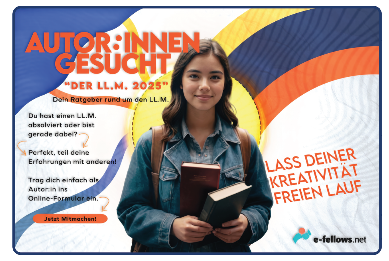 Plakat für E-Fellows 