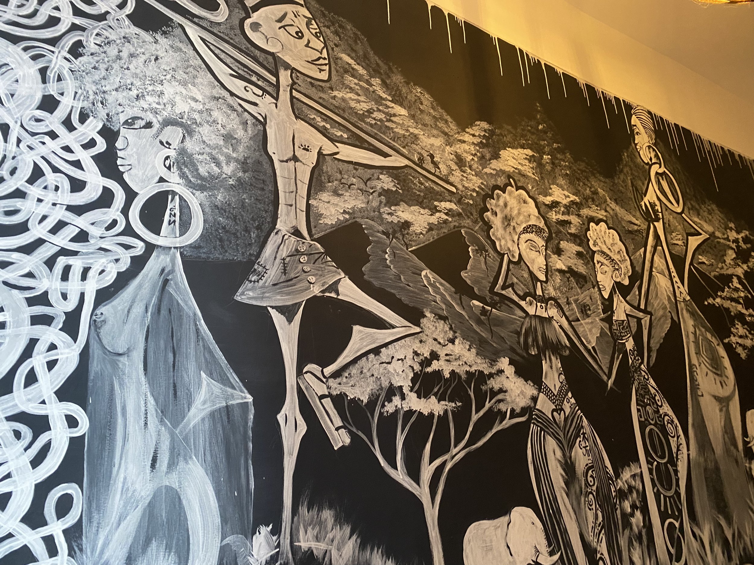 That mural