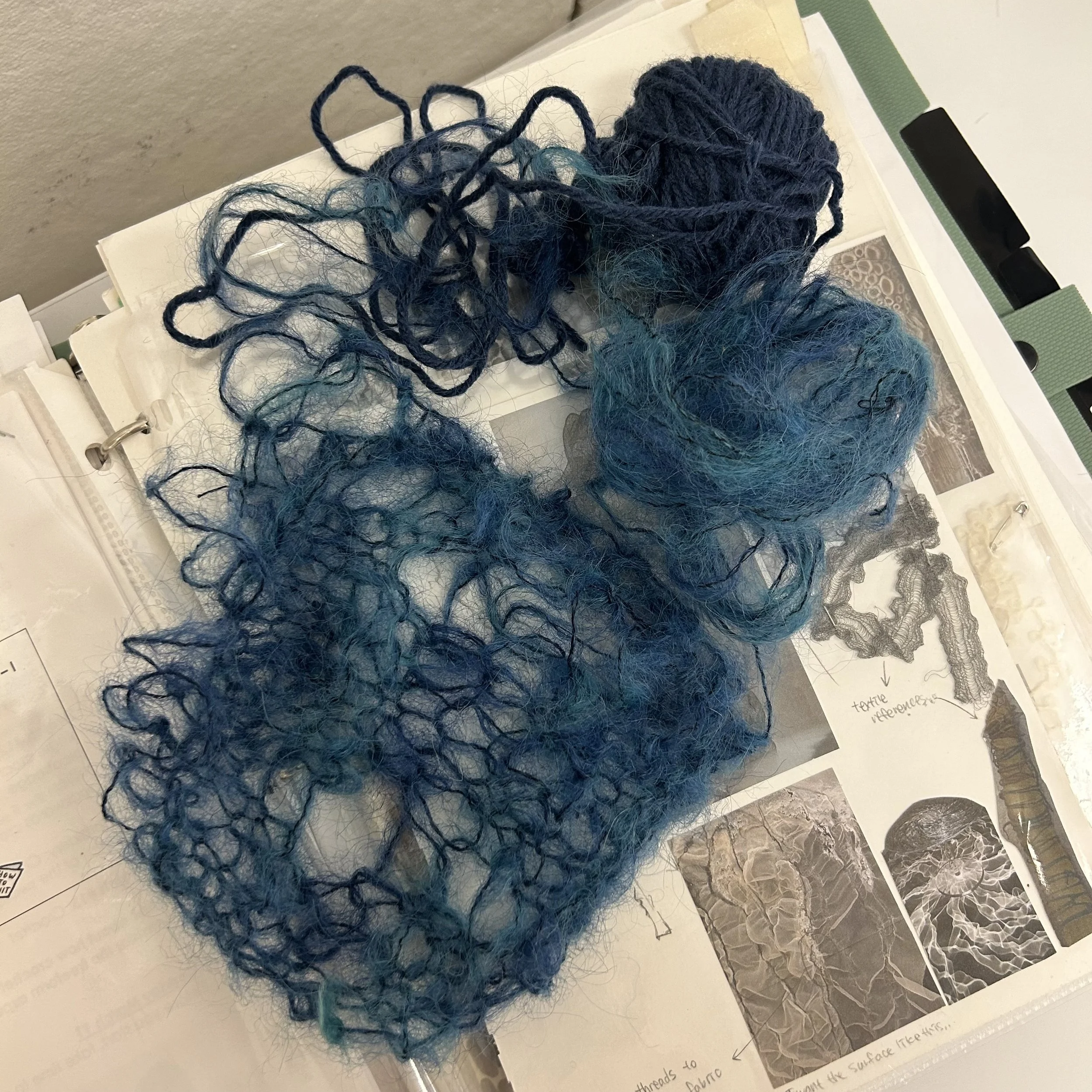 sample swatch for knit dress