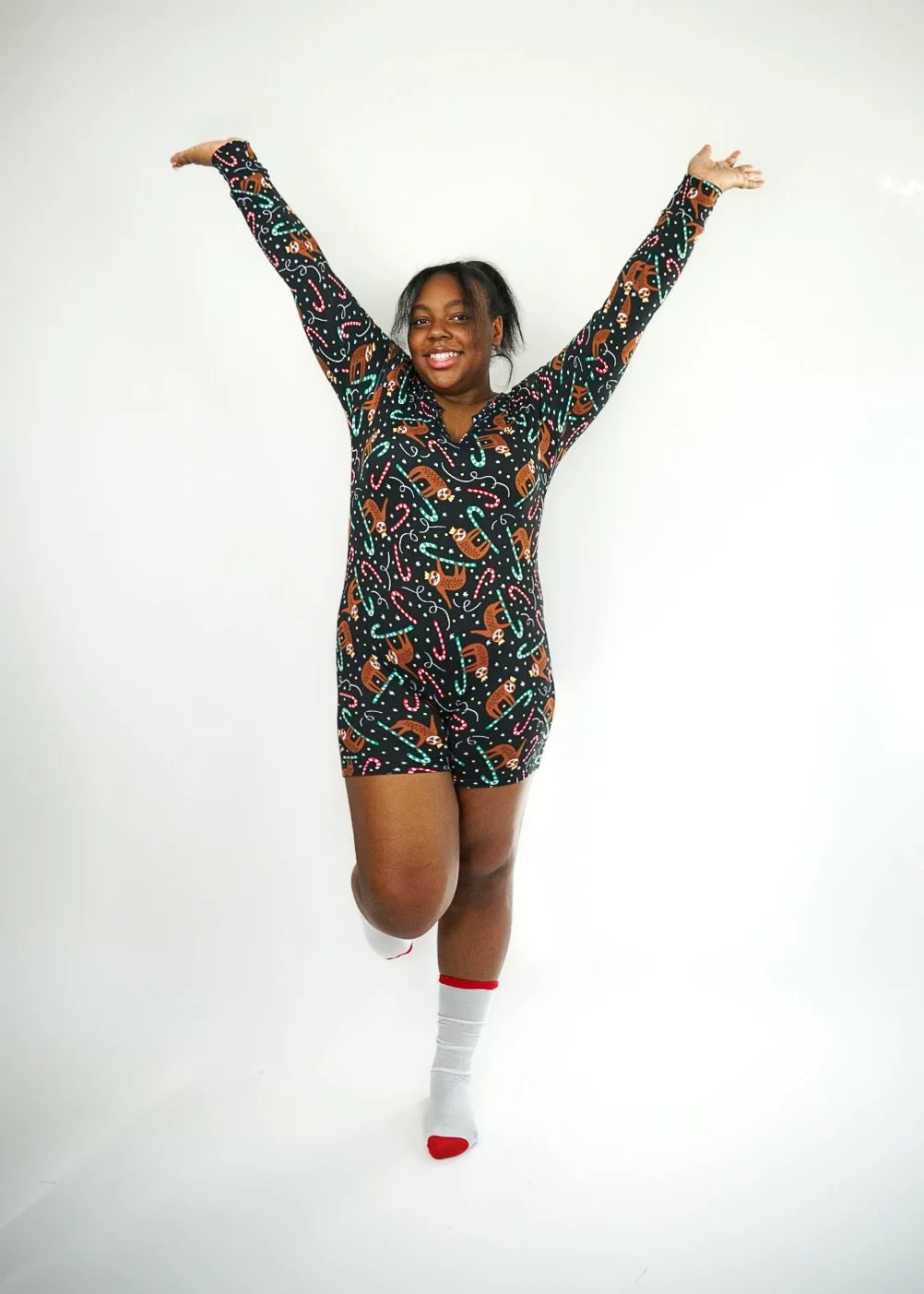 Black Sloth Holiday PJ’s