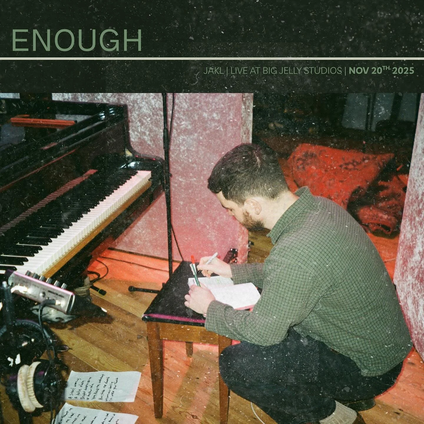Next Friday the first track &lsquo;Enough&rsquo; from the live album comes out on @mannersmcdade 

Recorded at @bigjellystudios 
Engineered by @mikeycolsmusic 
Mastered by @compress_her 
at @airstudioslyndhurst 
🎥 @robbrandon_ 
📷 @rubywasmuthh 

Sp
