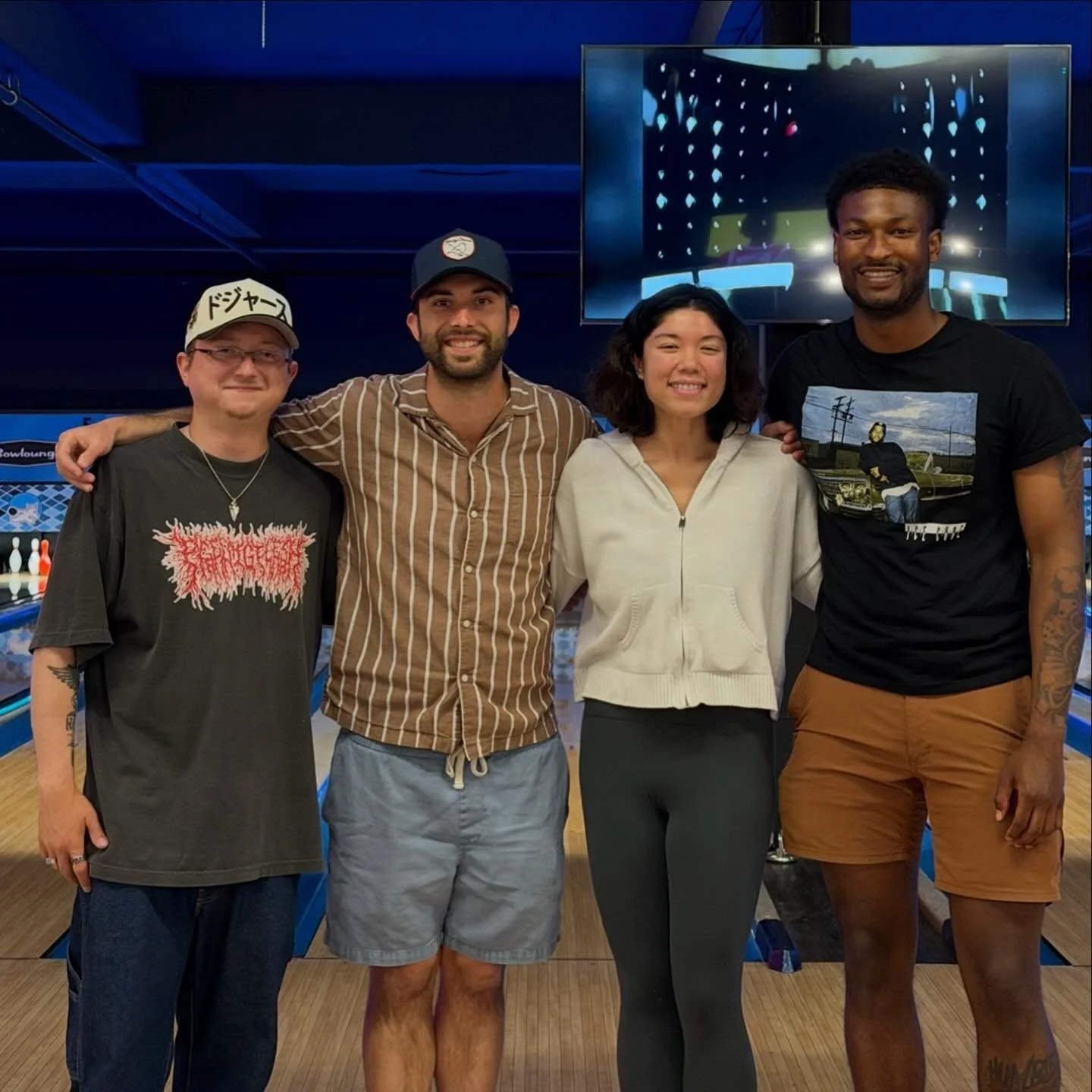 Let's just say we're better sellers than bowlers but we'll always say yes to hitting the lanes with some of our coworkers. 🎳🙃
