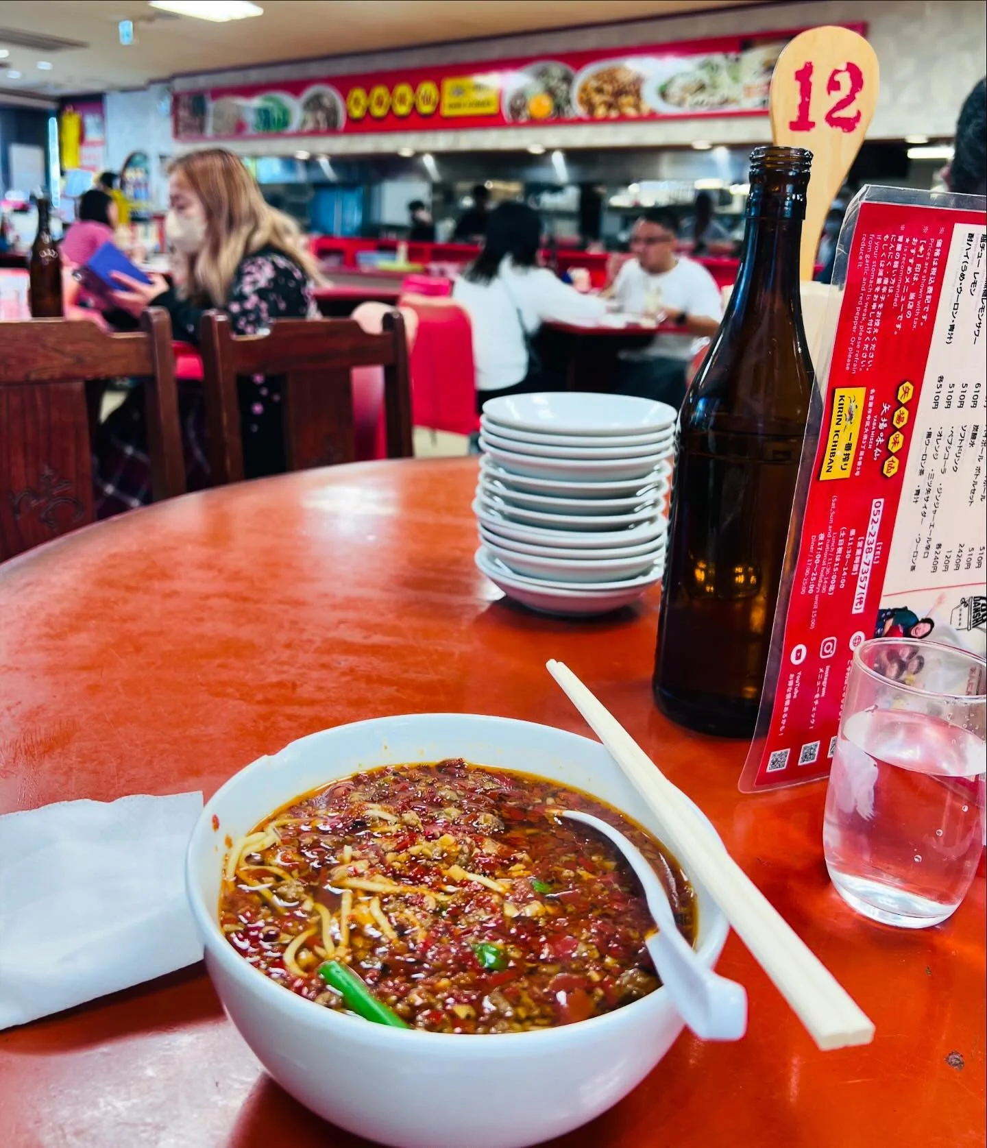 Tried the &bdquo;soul food of Nagoyans&ldquo; - Misen&lsquo;s Taiwan Ramen (I even went to the most popular Misen in the Sakae district - it&lsquo;s a chain with several). It&lsquo;s so friggin hot and spicy that I couldn&lsquo;t finish it.👹🌶️🌶️🌶