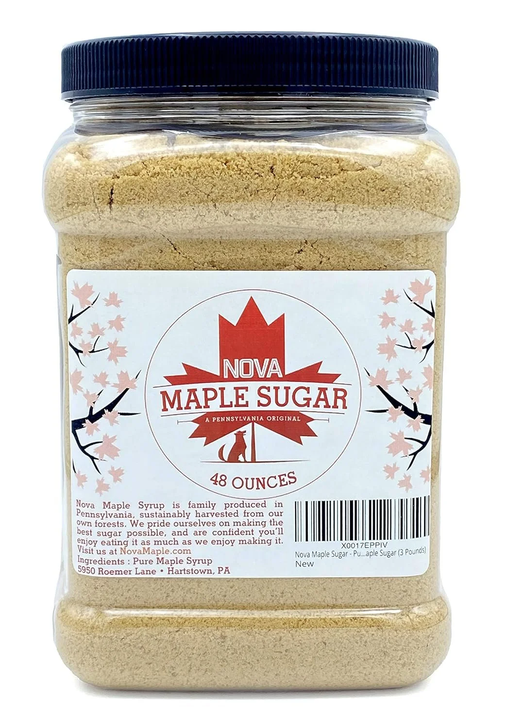 Nova Maple Sugar the better gut club gut health holistic healing
