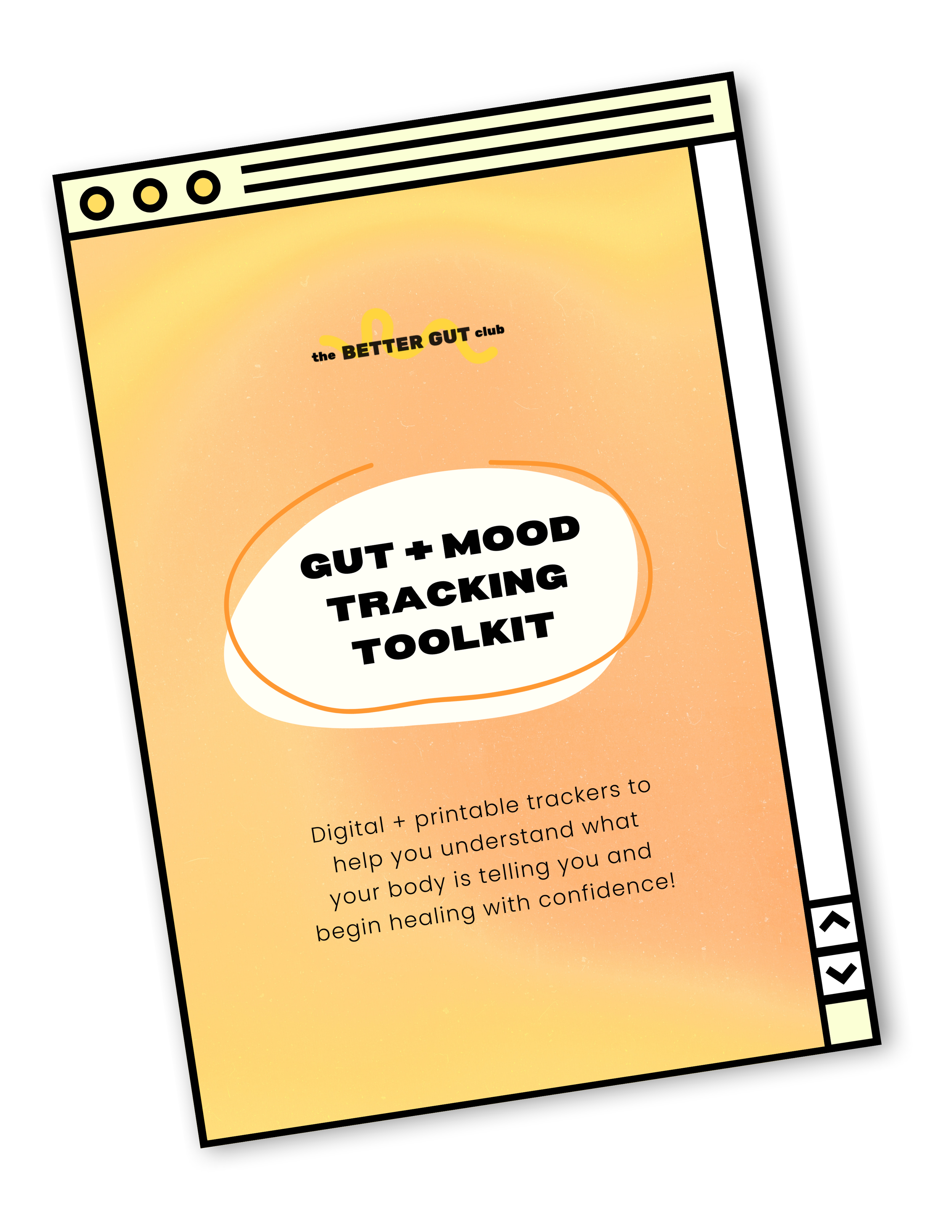 the better gut club gut health holistic healing gut and mood tracking toolkit