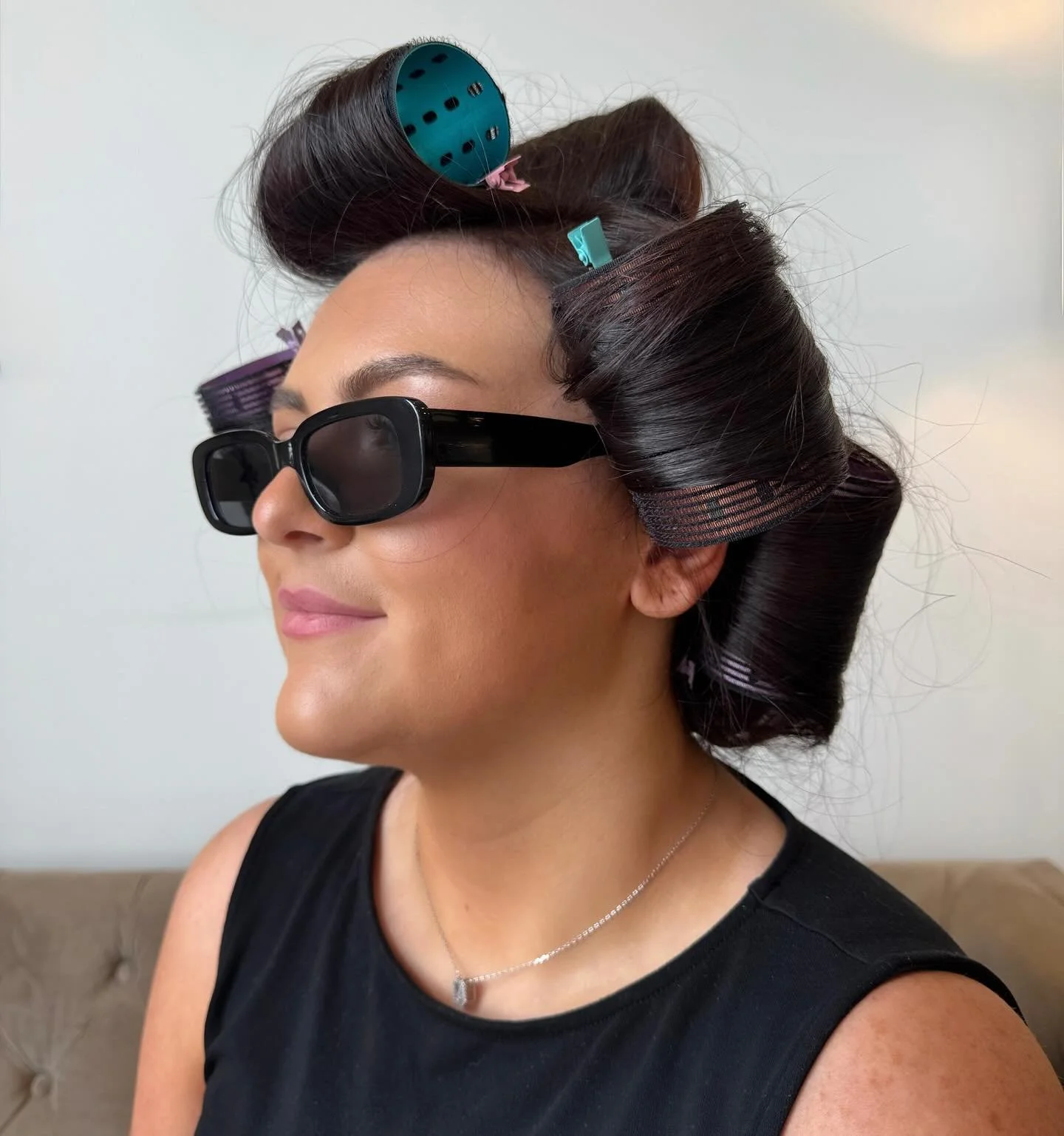 From set to stunning 💫
color, cut &amp; style by @rigney_joanna