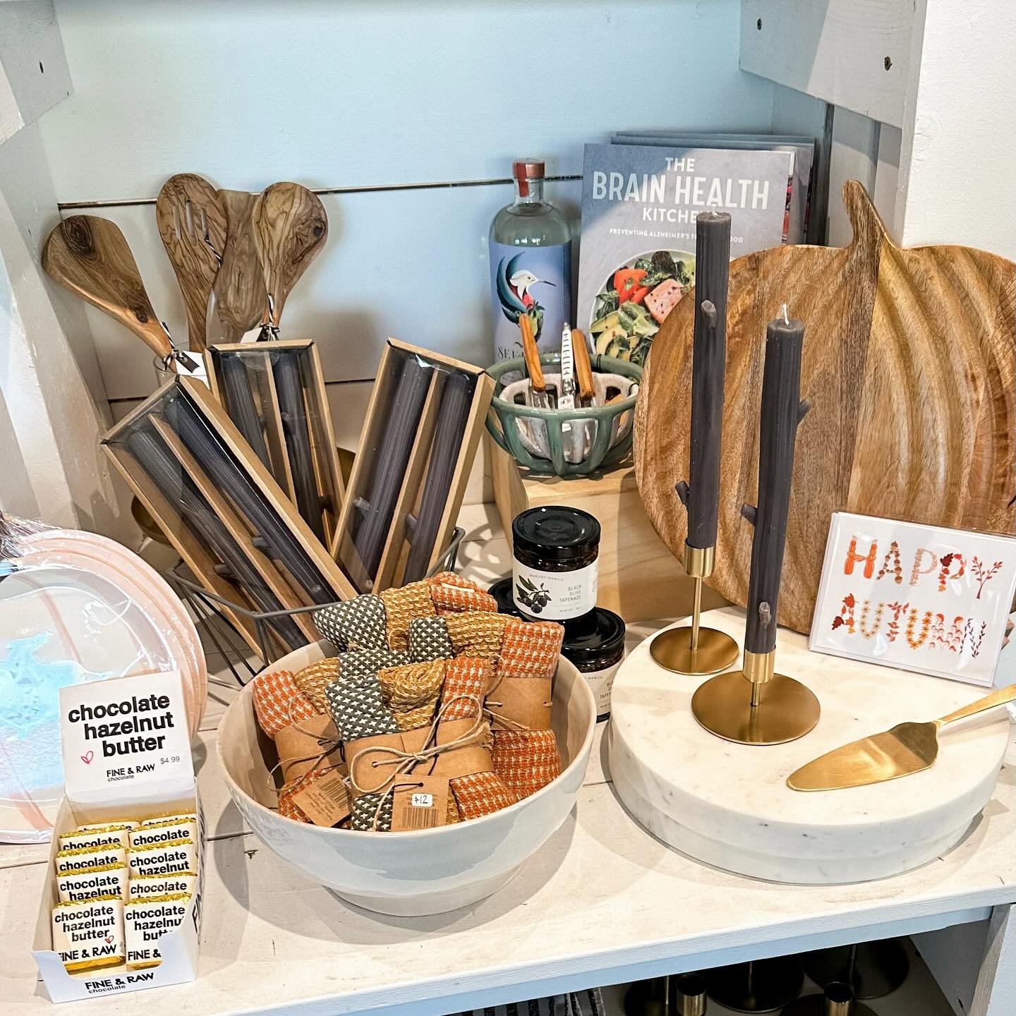 We know we&rsquo;re not alone in our love for autumnal decor! Come visit us &mdash; we&rsquo;re stocked with the perfect finishing touches for fall entertaining!🍁🎃