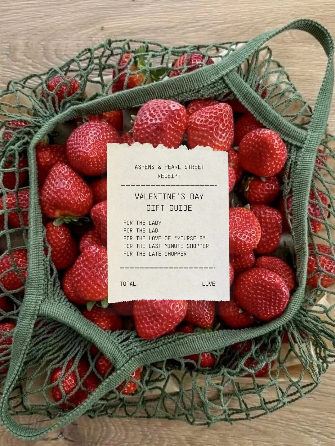 💌 Valentine&rsquo;s Day Gift Guide 💌 However you&rsquo;re showing up this year; early, last minute, a little late (it happens), or just for yourself, we&rsquo;ve got you covered! Follow our gift guide in store + online!