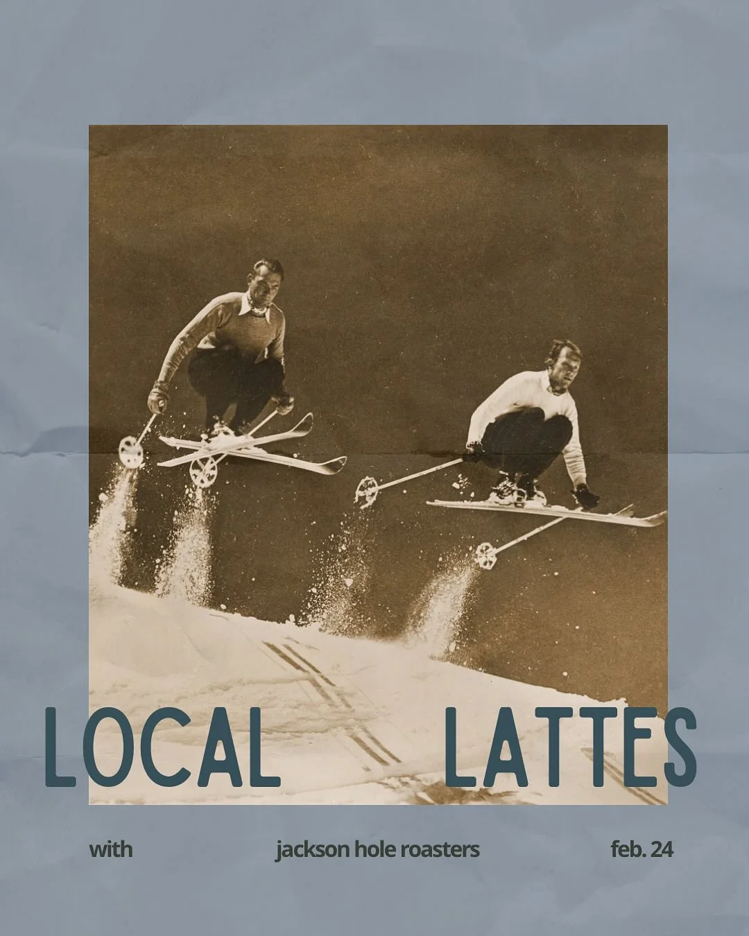 TOMORROW ☕️

We&rsquo;re hosting FREE lattes with @jacksonholeroasters (our store&rsquo;s best-selling coffee brand!!) and they&rsquo;ll be here pouring them for you. 

Swing by, warm up, and start your morning with a seriously good local cup. 9&ndas