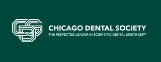 Chicago Dental Society logo in dark green