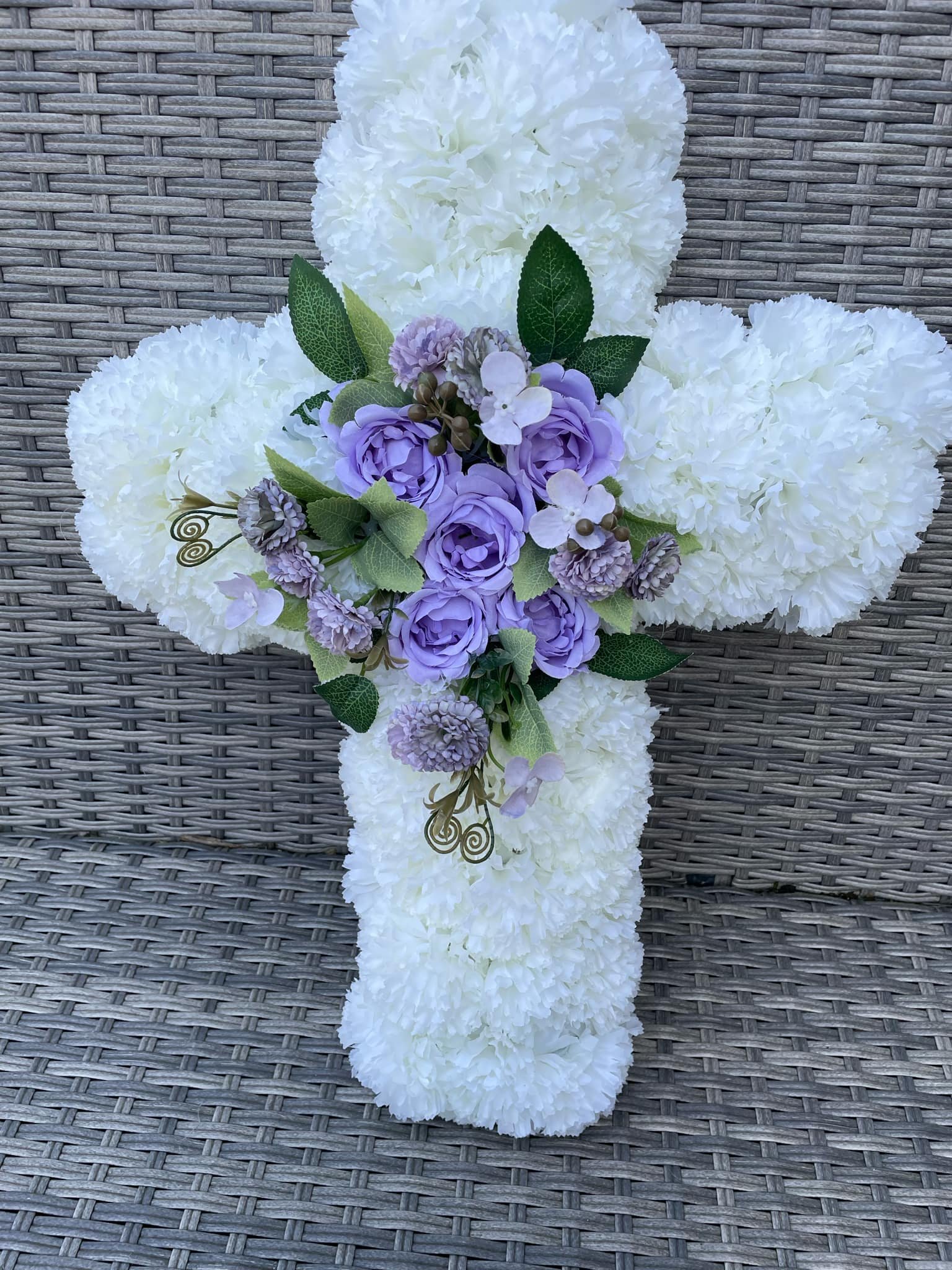 Cross Wreath Sample